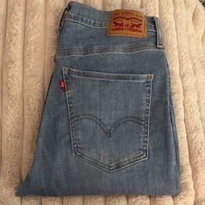 Levi's Light Blue Five-Pocket Denim Jeans